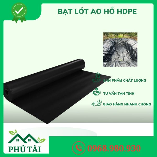 Bạt Lót Ao Hồ HDPE