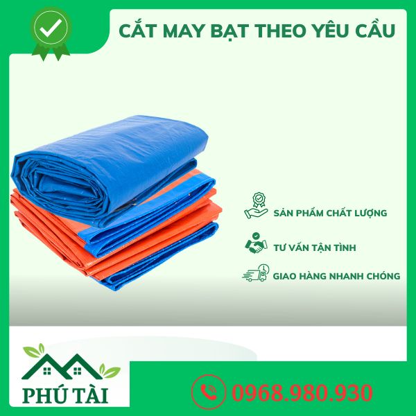 Cắt may bạt theo yêu cầu