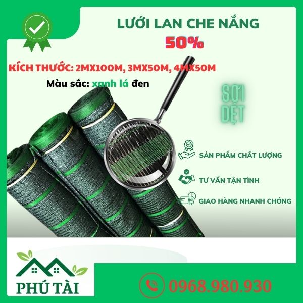 Lưới Che Nắng 50%