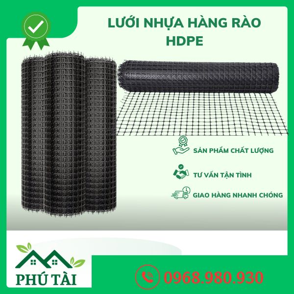 Lưới nhựa hàng rào HDPE