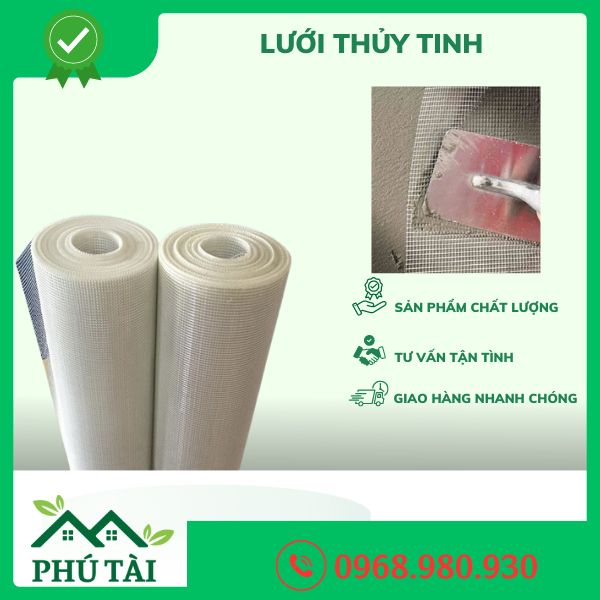 Lưới Thủy Tinh Chống Thấm