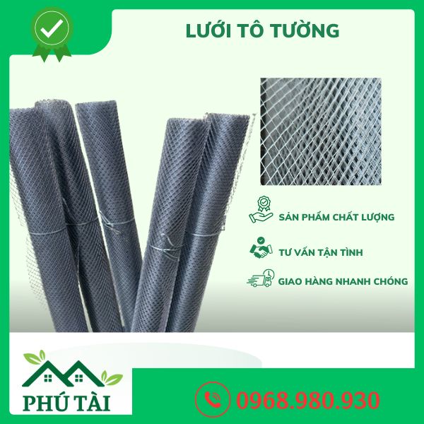 Lưới Tô Tường Cuộn 1mx3m