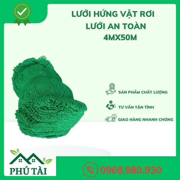 Lưới Hứng Vật Rơi 4mx50m