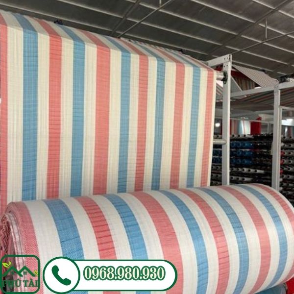 Bạt Sọc - Bạt Sọc 3 màu - Khổ 3.8M, 4M, 6M, 8M Bạt Sọc - Bạt Sọc 3 màu - Khổ 3.8M, 4M, 6M, 8M