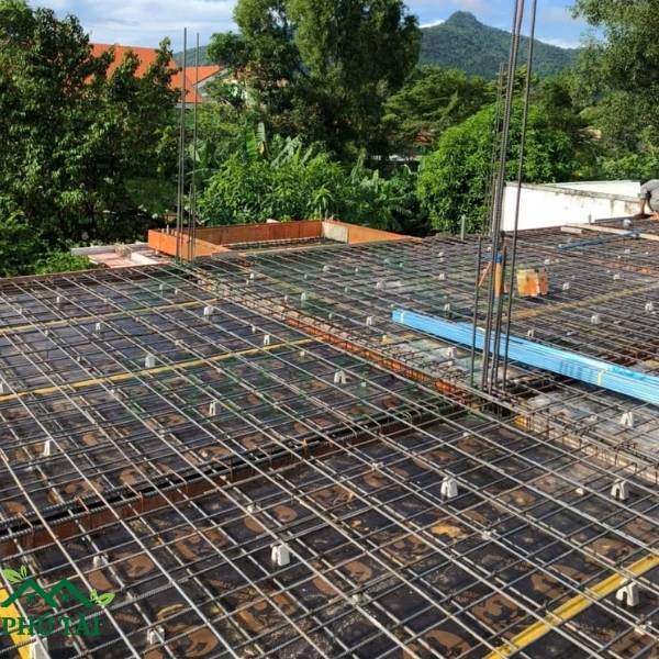 Bố trí cục kê bê tông sàn hai lớp