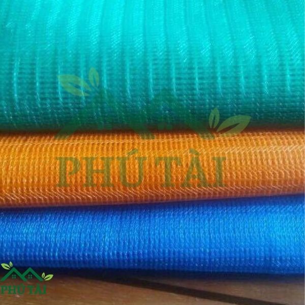 Báo giá lưới bao che mới nhất 2025 – Cập nhật liên tục từ Phú Tài Lưới bao che xanh ngọc, xanh dương, cam