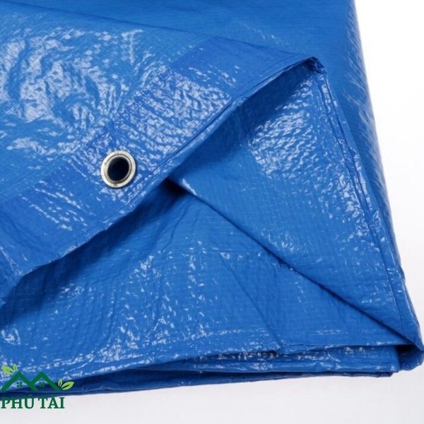 Bạt nhựa hai mặt xanh dương