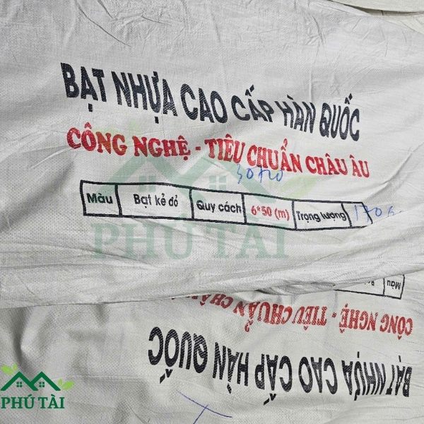 Giá Bạt Sọc Khổ 6m Mới Nhất – Phú Tài Giao Hàng Tận Nơi Giá bạt sọc khổ 6m dài 50m 15kg