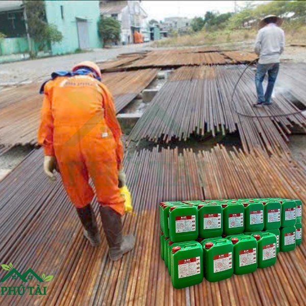 Chất tẩy gỉ b05 hóa chất công trình