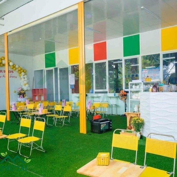 Cỏ Nhân Tạo Lót Sàn Quán Cà Phê - Phú Tài Cung cấp các loại cỏ nhân tạo lót sàn quán cà phê