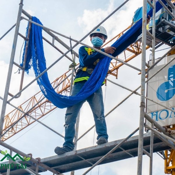 QUY ĐỊNH LƯỚI CHỐNG RƠI TRONG XÂY DỰNG