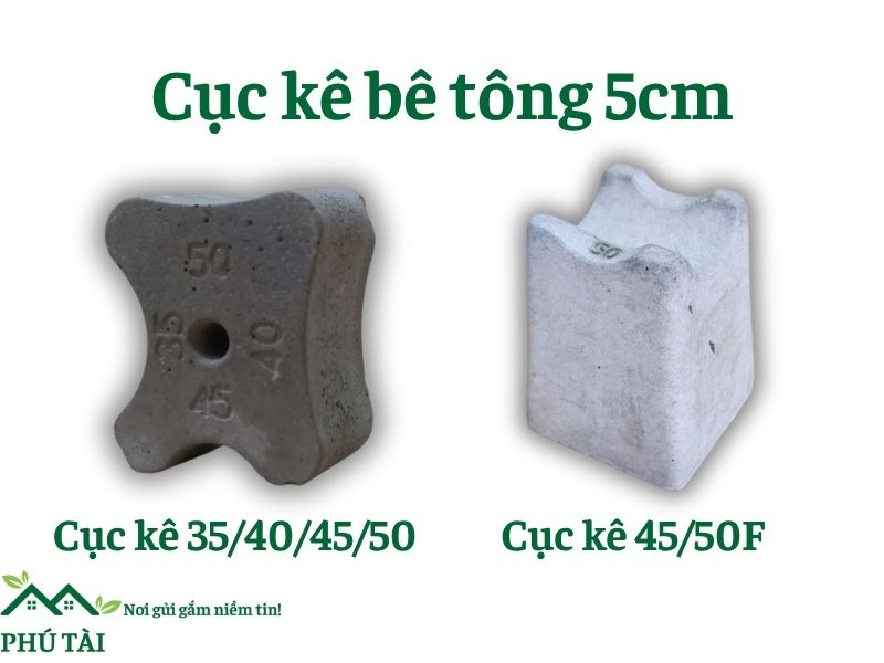 Cục Kê Bê Tông 5cm - Phú Tài