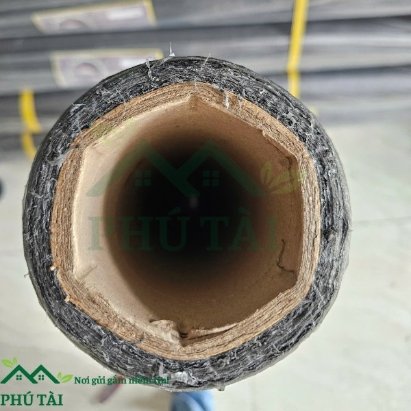 Cuộn nilon đen 1mx400m 14 mic lót đổ bê tông