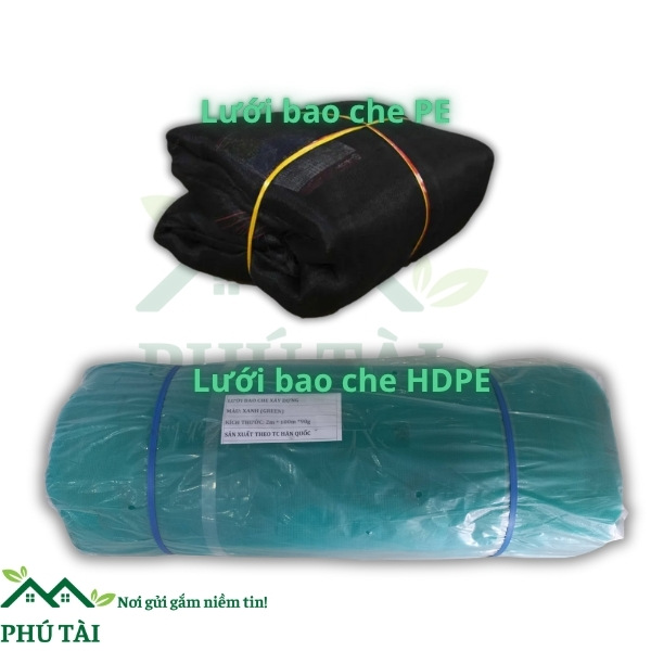So Sánh Lưới Bao Che PE Và HDPE – Loại Nào Bền Hơn?