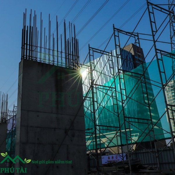 Công trình chung cư nên sử dụng lưới có định lượng 80gr trở lên