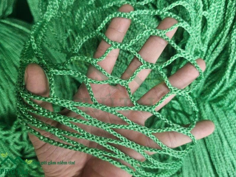 Lưới chống rơi công trình tại Phú Tài độ dày 2mm, bền chắc