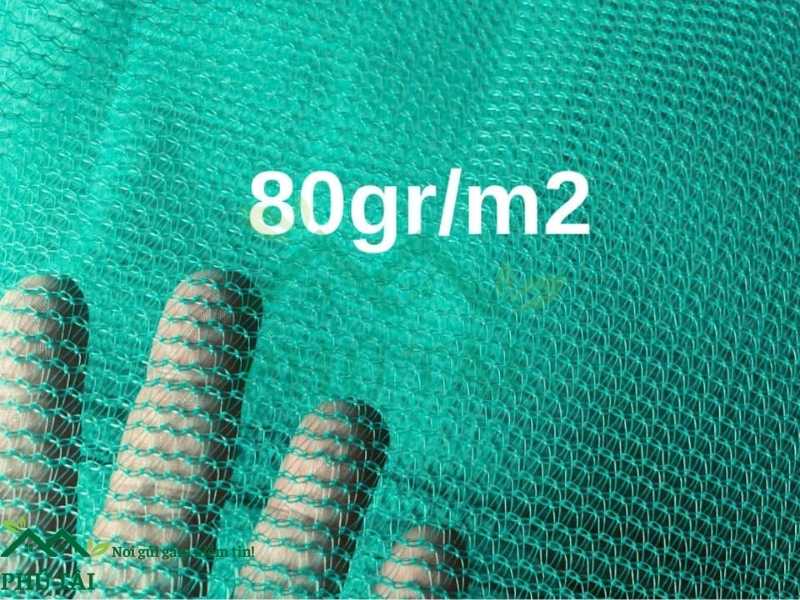 Giá Lưới Bao Che 80g Mới Nhất – Bảng Giá & Ứng Dụng Sợi lưới bao che 80gr màu xanh lá green