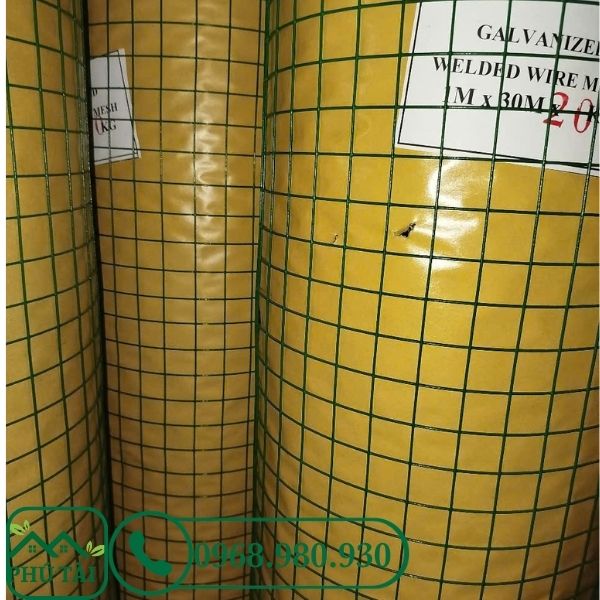 Kho hàng lưới thép bọc nhựa số lượng lớn