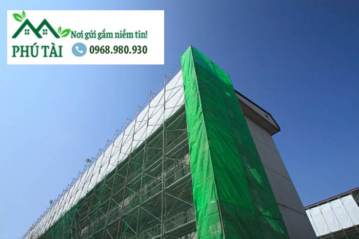 Lưới bao che Bình Chánh giá rẻ, thi công chuyên nghiệp, có mặt nhanh Lưới bao che công trình