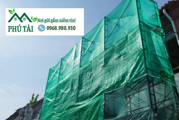 Lưới bao che tại Cà Mau uy tín, thi công nhanh, giá cạnh tranh Lưới bao che công trình