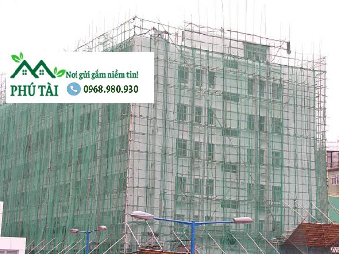 Lưới bao che Quận 12 giá rẻ, thi công chuyên nghiệp, có mặt nhanh Lưới bao che công trình