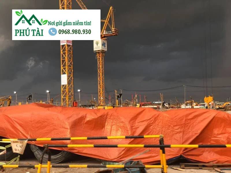 Bạt xanh cam tại Quận 1 Bạt xanh cam