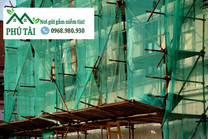 Lưới bao che tại Bình Dương chất lượng cao, thi công nhanh, giá rẻ Lưới bao che công trình