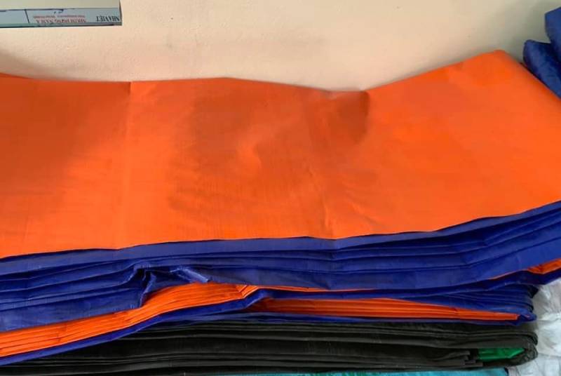 Bạt xanh cam tại Quận 3 Bạt xanh cam