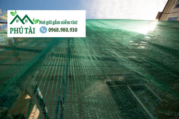 Lưới bao che tại Bình Dương chất lượng cao, thi công nhanh, giá rẻ Lưới bao che công trình