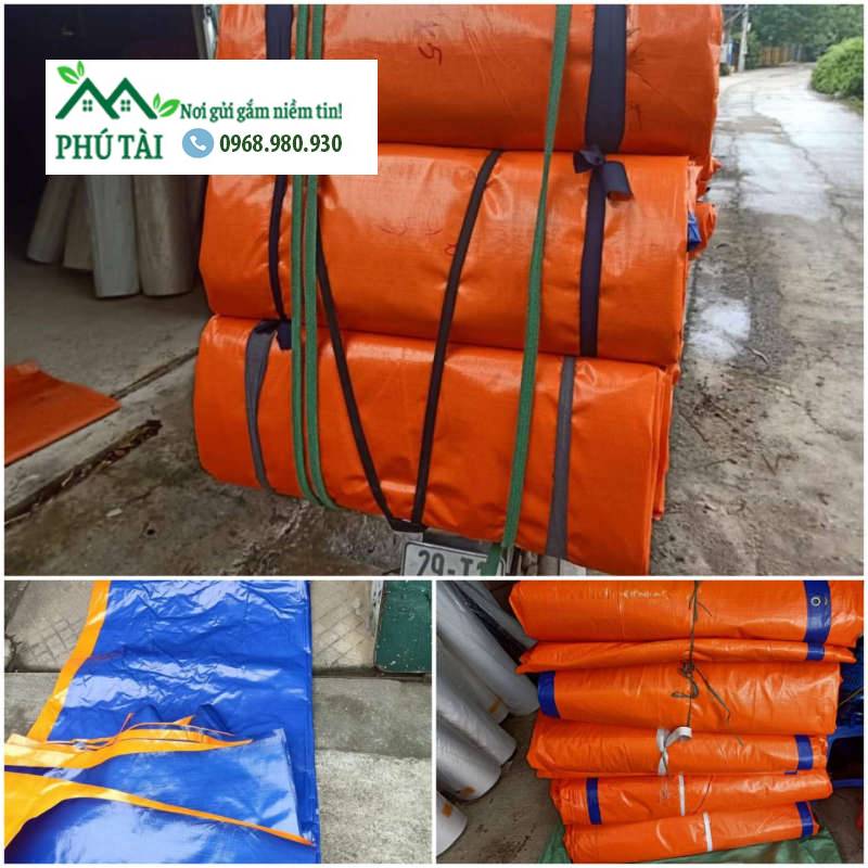 Bạt xanh cam tại Quận 3 Bạt xanh cam