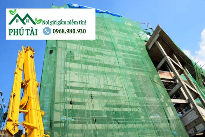 Lưới bao che tại Quận 3 an toàn, thi công trọn gói, hỗ trợ tận nơi Lưới bao che công trình
