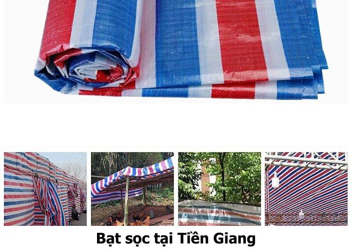 Bạt sọc tại Tiền Giang