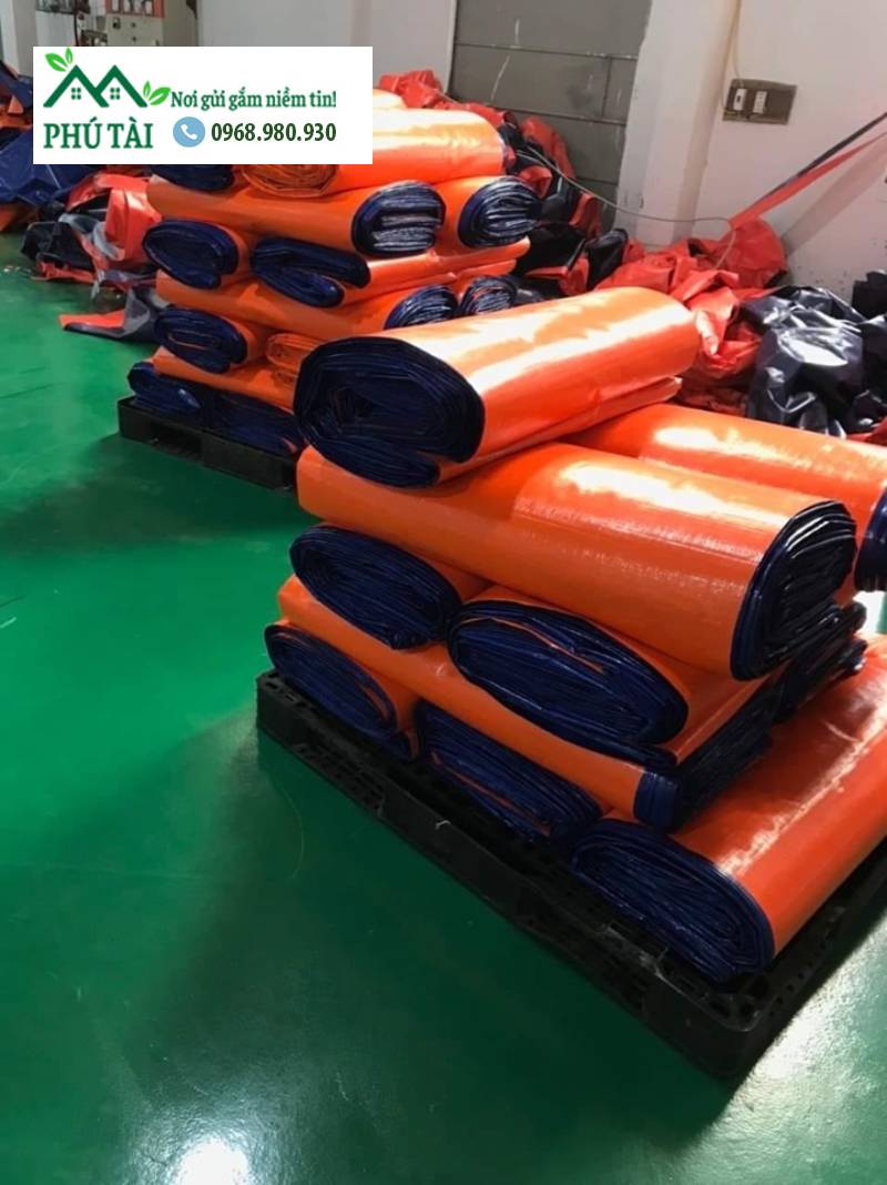 Bạt xanh cam tại Quận 11 uy tín, giá rẻ, giao tận nơi Bạt xanh cam