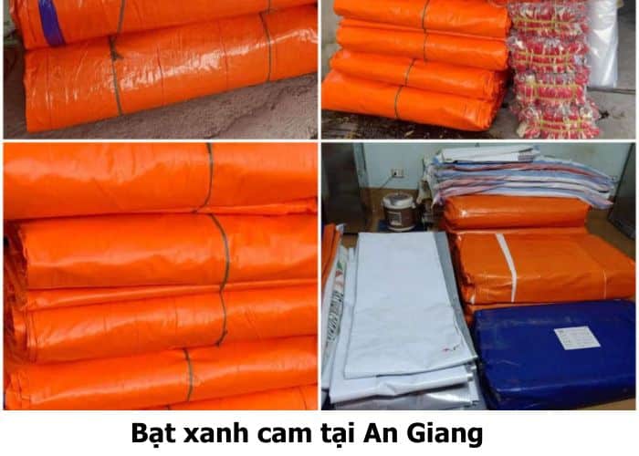Bạt xanh cam tại An Giang