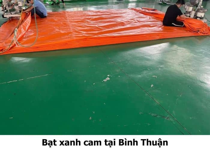 Bạt xanh cam tại Bình Thuận