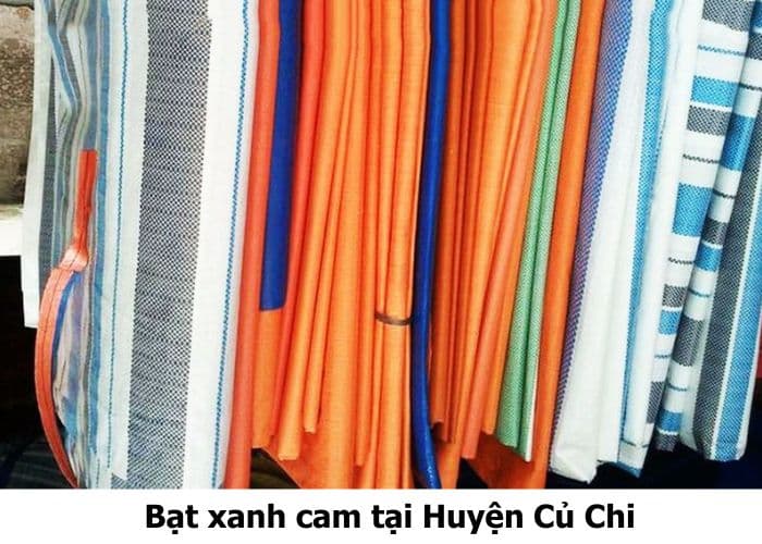 Bạt xanh cam tại Huyện Củ Chi