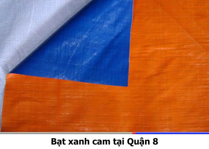 Bạt xanh cam tại Quận 8 chất lượng cao, giá rẻ, giao nhanh