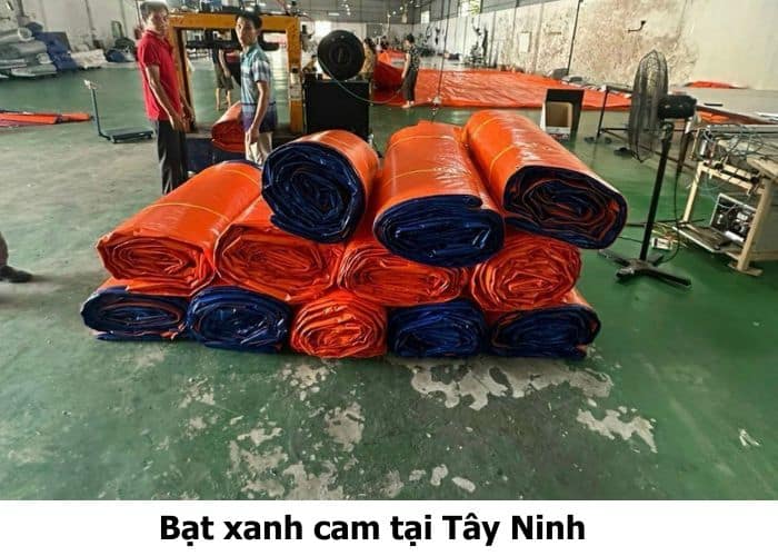 Bạt xanh cam tại Tây Ninh