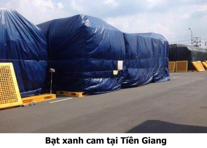 Bạt xanh cam tại Tiền Giang