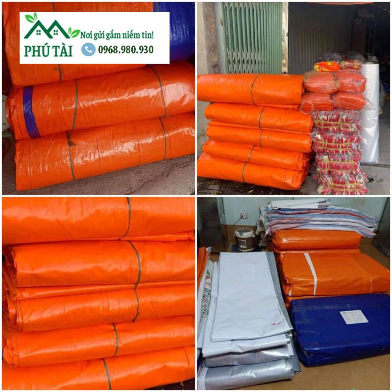 Bạt xanh cam tại Quận 12 giá tốt, bền đẹp, giao nhanh Bạt xanh cam