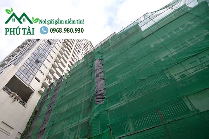 Lưới bao che tại Kon Tum Lưới bao che công trình