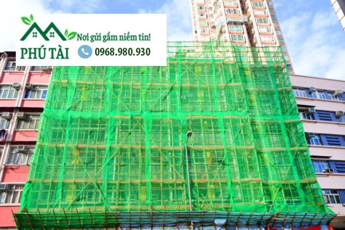 Lưới bao che tại Kon Tum Lưới bao che công trình