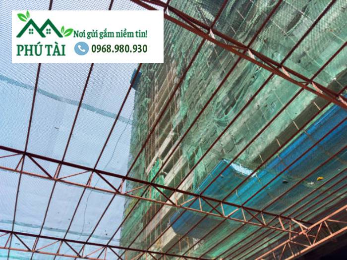 Lưới bao che Quận 6 chất lượng cao, thi công gọn gàng, giá rẻ Lưới bao che công trình