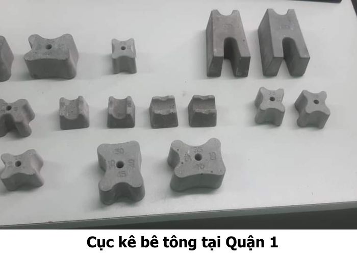 Cục kê bê tông tại Quận 1