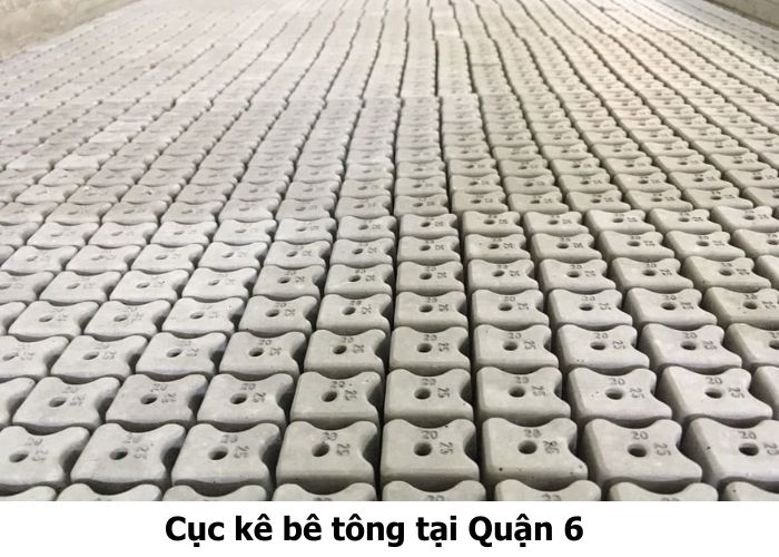 Cục kê bê tông tại Quận 6 bền chắc, giá cạnh tranh, giao nhanh