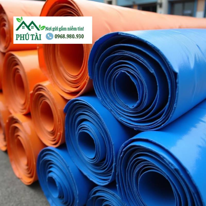 Bạt xanh cam tại Quận 12 giá tốt, bền đẹp, giao nhanh Bạt xanh cam