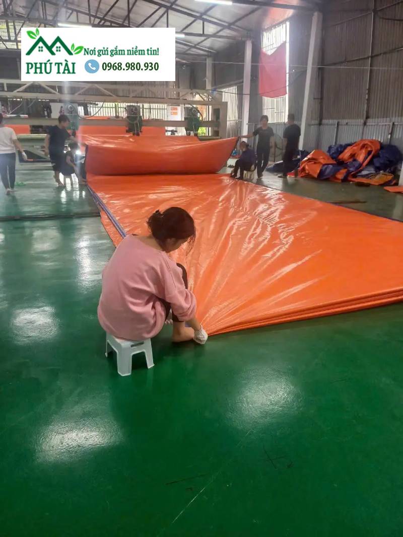 Bạt xanh cam tại Bến Tre Bạt xanh cam