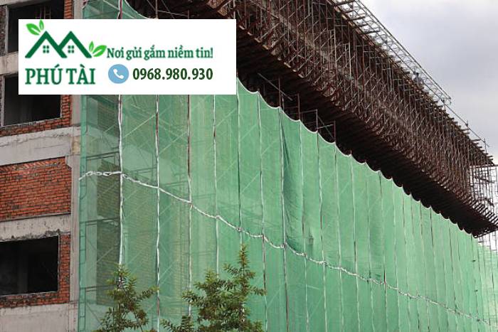 Lưới bao che Củ Chi uy tín, thi công nhanh, giá hợp lý Lưới bao che công trình