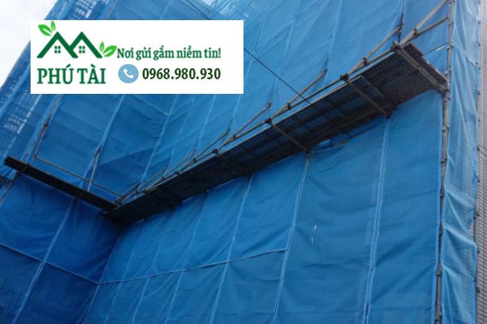 Lưới bao che tại Tiền Giang chất lượng, thi công nhanh, giá tốt Lưới bao che công trình