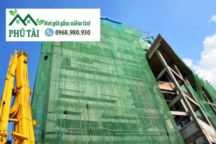 Lưới bao che Quận 12 giá rẻ, thi công chuyên nghiệp, có mặt nhanh Lưới bao che công trình